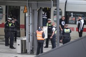 At least 12 people injured at the Hamburg train station stabbing, suspected of custody: authorities