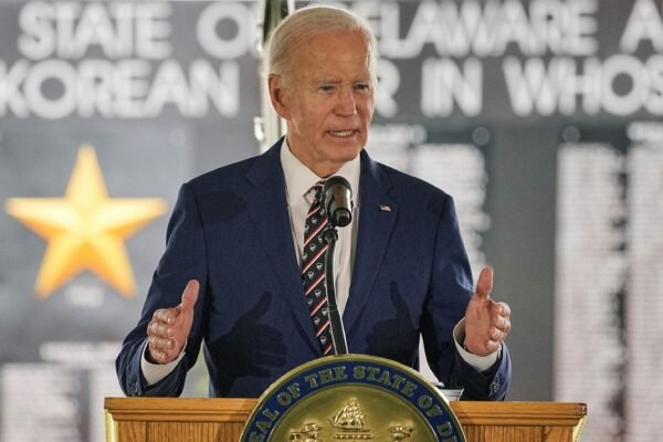 Biden says 'I feel good' and 'optimistic' in the first public comments on cancer treatment