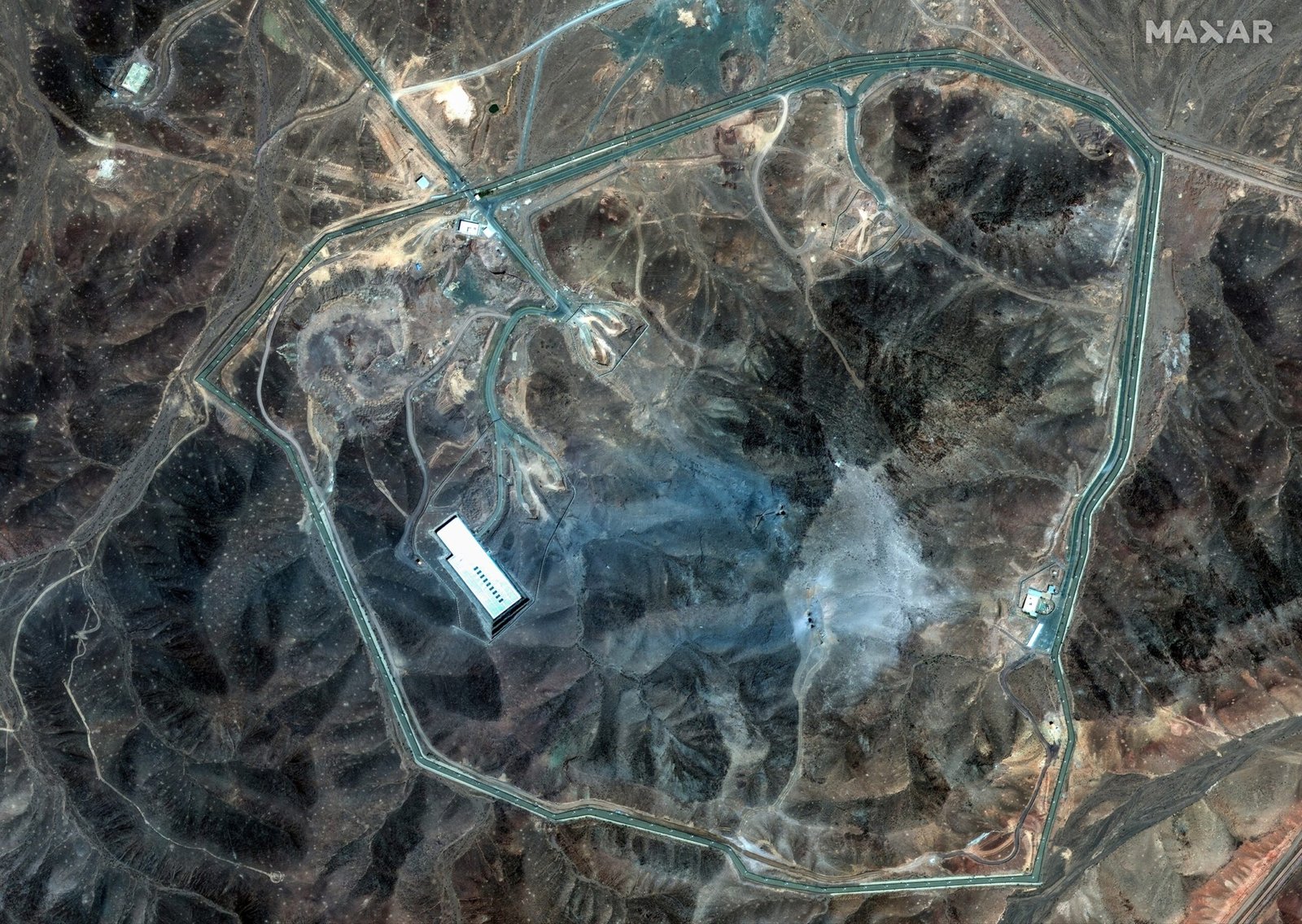 Satellite images show a range of bombings in Iran's nuclear sites